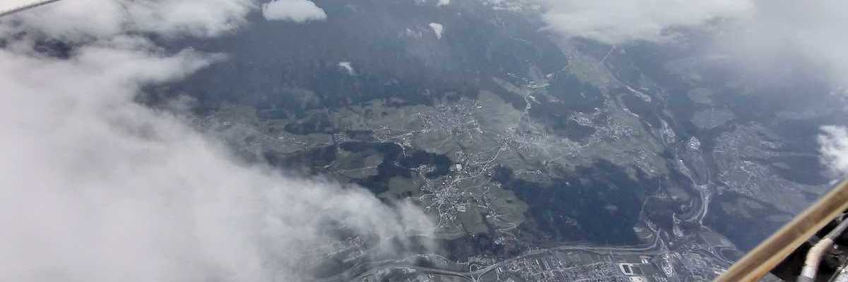 Flugwegposition um 10:55:30: Aufgenommen in der Nähe von Innsbruck, Österreich in 4794 Meter